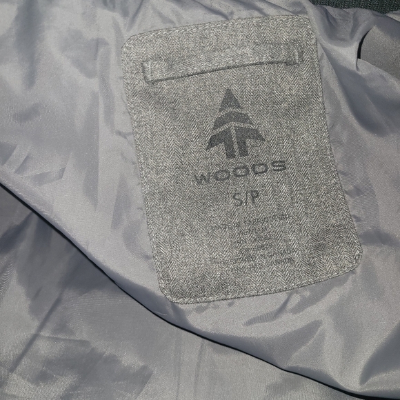 Woods Sylvia Mid Length Quilted Parka with Faux Fur Trimmed Hood S - Picture 7 of 7